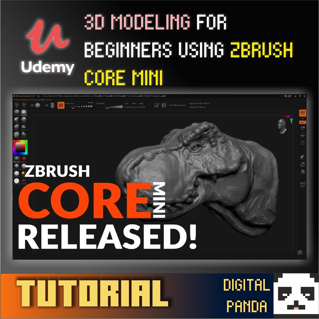 [ FULL TUTORIAL] 3D MODELING FOR BEGINNERS USING ZBRUSH CORE MINI ...