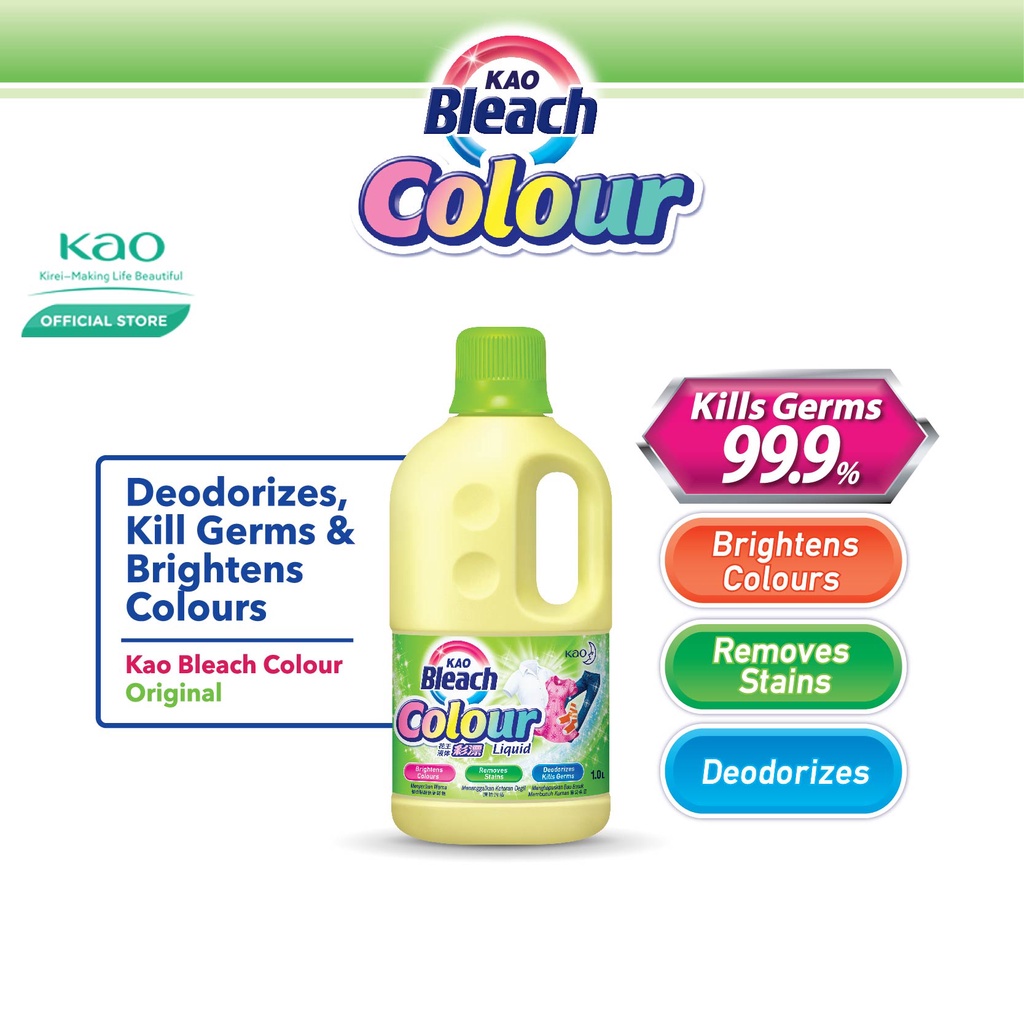 KAO Bleach Colour Liquid (1000ml) Shopee Malaysia