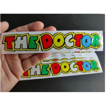 The doctor cutting Sticker, viral motorbike helmet Sticker | Shopee ...