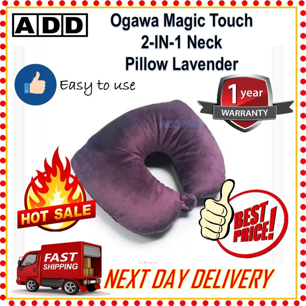 Ogawa comfy touch travel best sale neck pillow