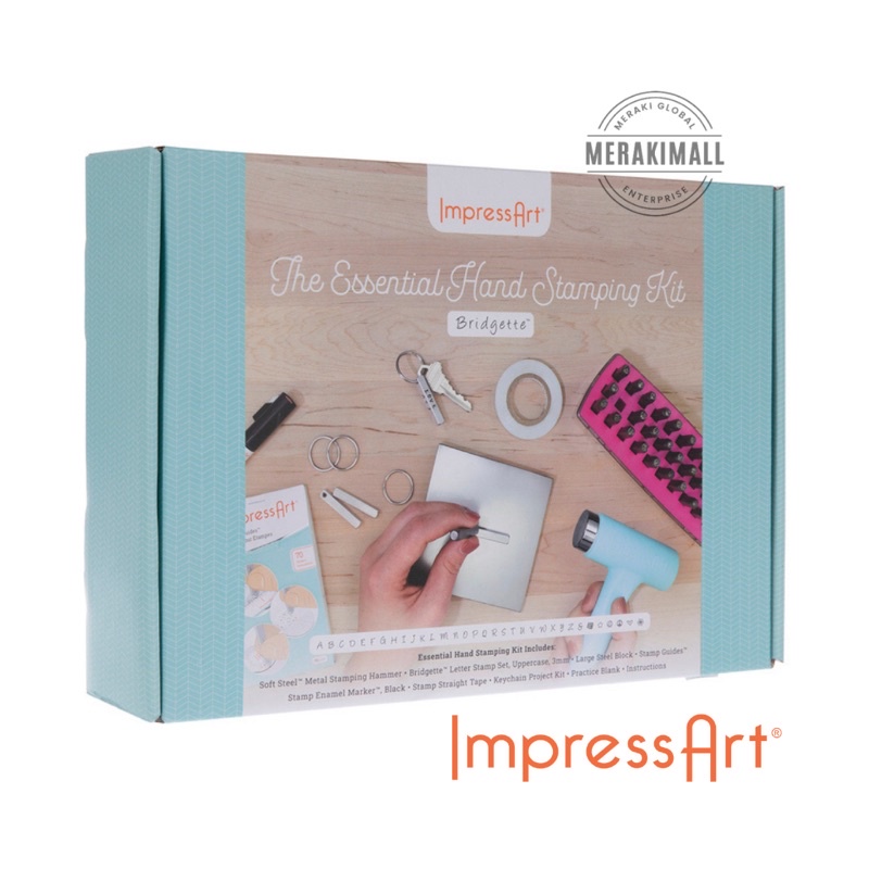 ImpressArt Bridgette Essential Hand Stamping Kit DIY HandStamped