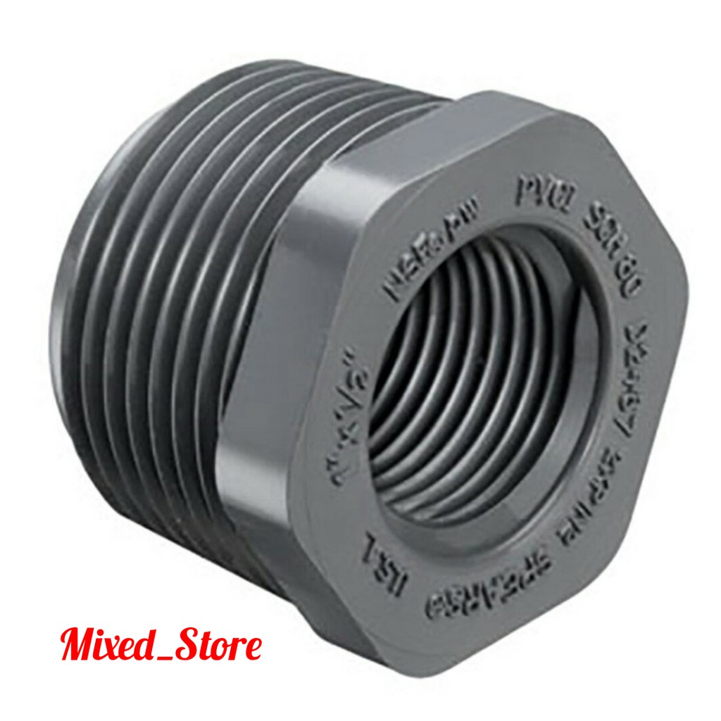 Reducing Bush PVC Schedule 80 (Thd x Thd) USA | Shopee Malaysia