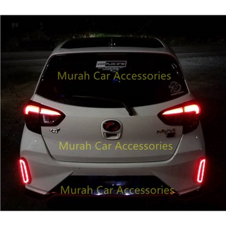 Perodua Myvi GEN3 G3 2018-2022 Facelift LED Rear Bumper Reflector LED ...