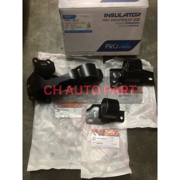 PRO ENGINE MOUNTING SET 3pc PD KANCIL 660/850(AUTO,MANUAL)ENGINE ...