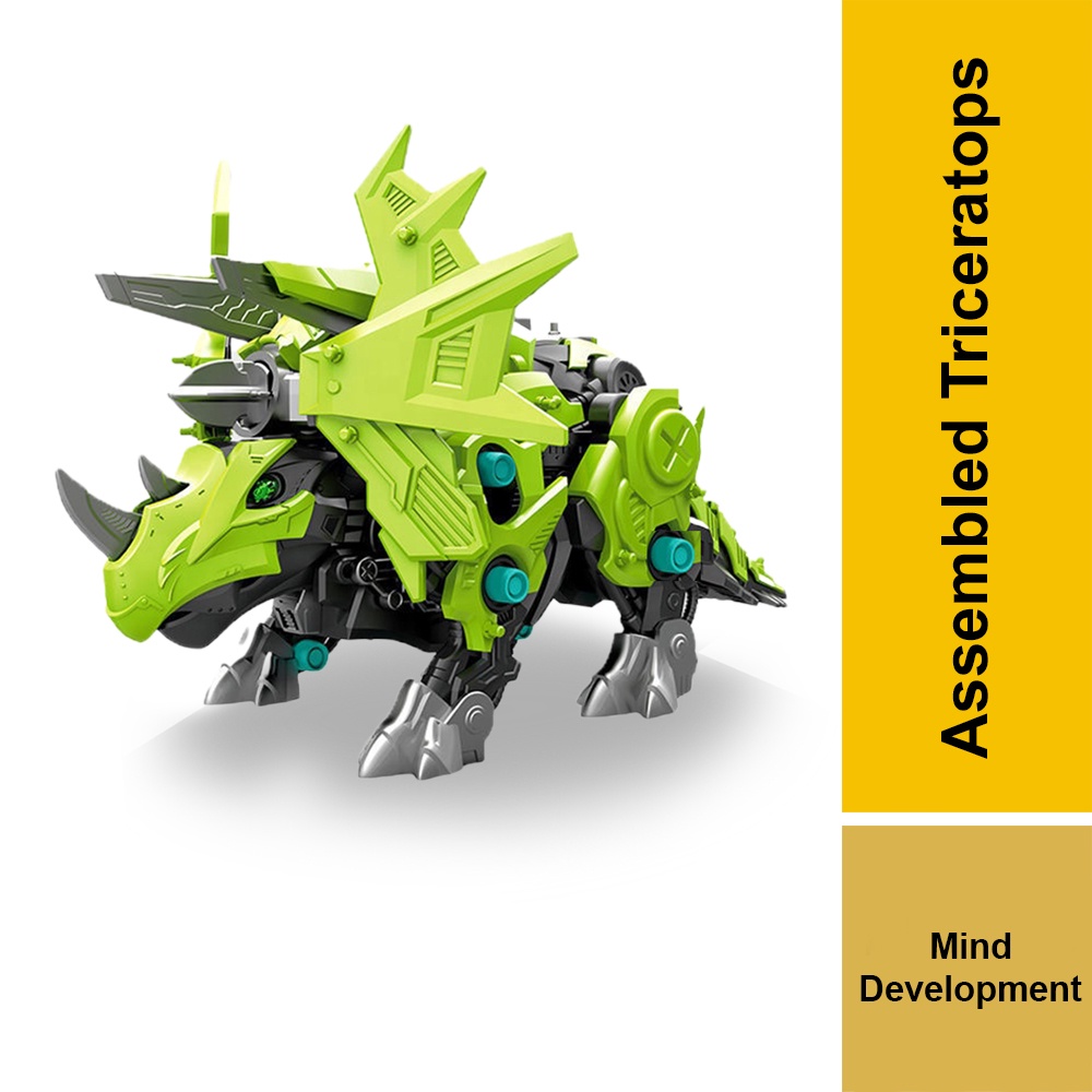 Educational Electric Toys kids Triceratops Zoid Figures