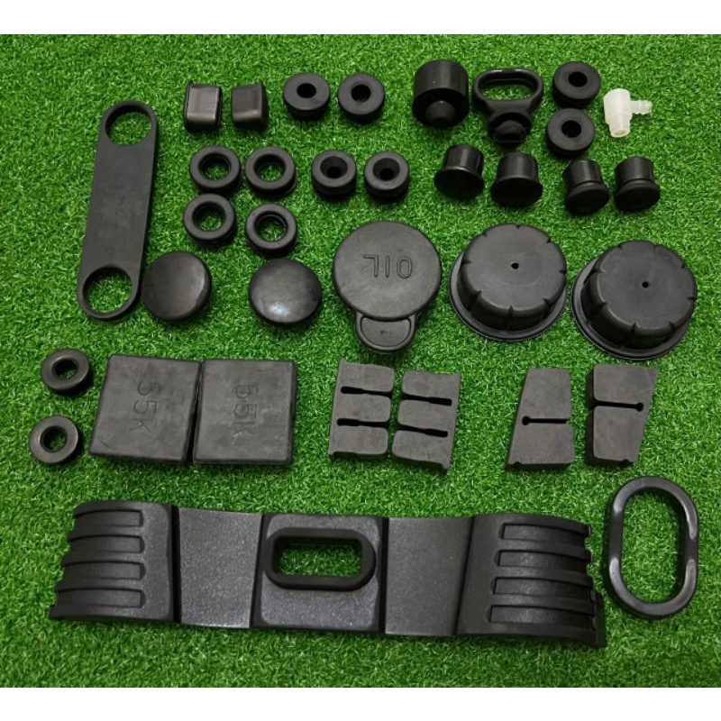GETAH BODY GROMMET COVER RUBBER COMPLETE YAMAHA RXZ MILI CATALYZER ...
