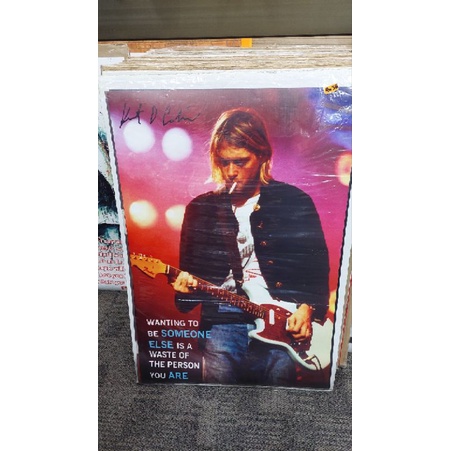 POSTER KURT COBAIN DESIGN 4 | Shopee Malaysia