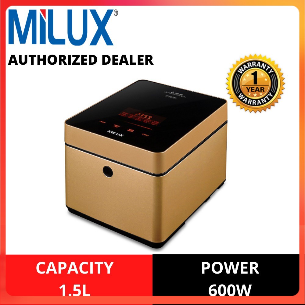 MILUX FUZZY LOGIC CERAMIC RICE COOKER MMRE3101GD Shopee Malaysia