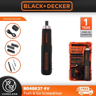 Black & Decker A7200-XJ Drill and Screwdriver Bit Set 109 Units Silver