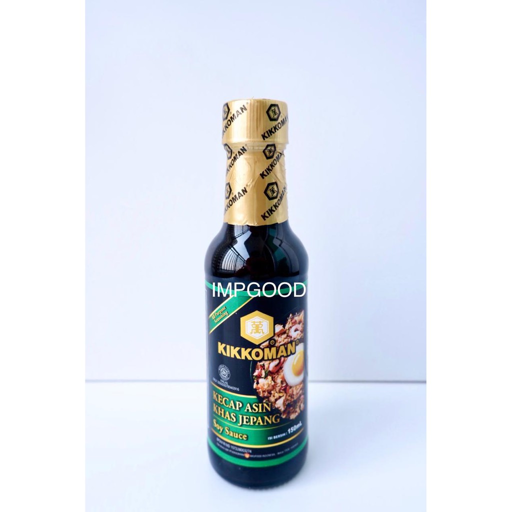 Kikkoman SOY SAUCE ALL PURPOSE SHOYU HALAL / Speed Japanese HALAL 150ML