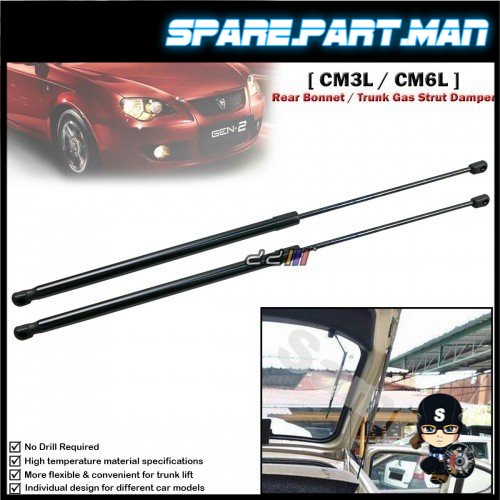 Rear Bonnet Damper Gas Spring For Proton Gen 2 Gen2 (All Model) Rear ...