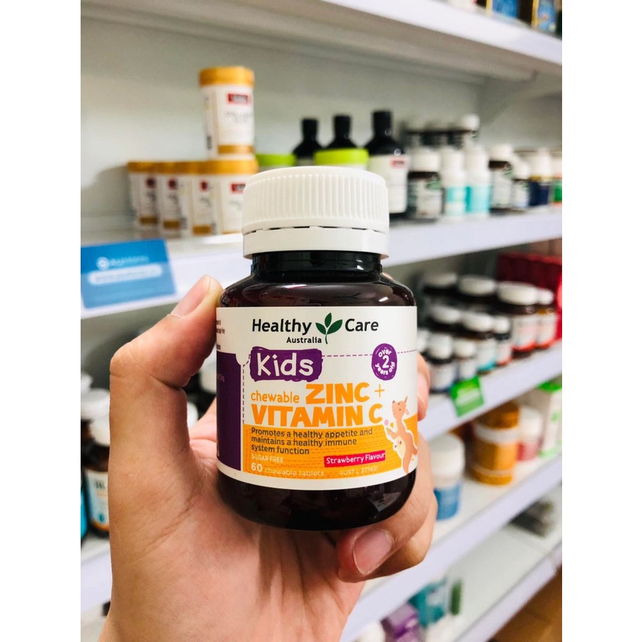 Vitamin C for babies Healthy Care Kids ZinC + Vitamin C (ZinC HC