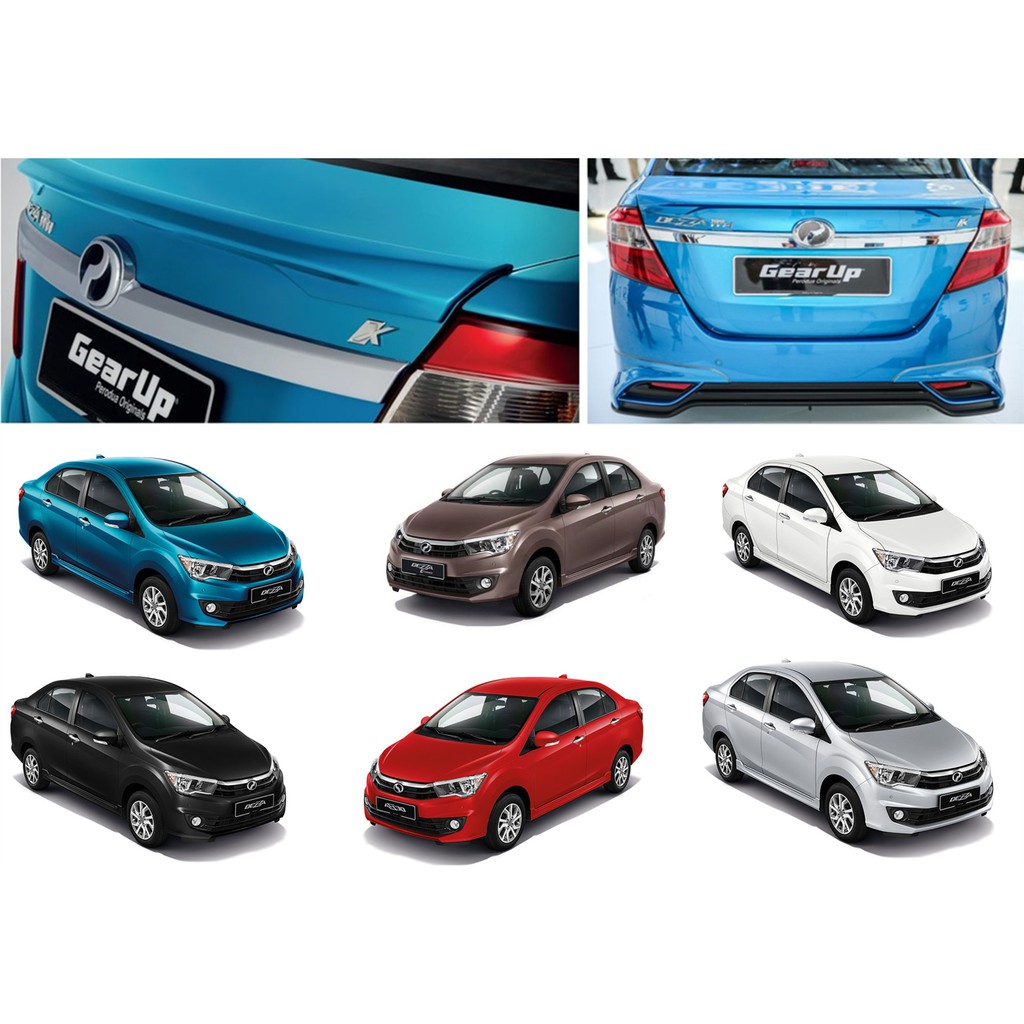 Perodua Bezza Rear Bonnet ABS Spoiler | Shopee Malaysia