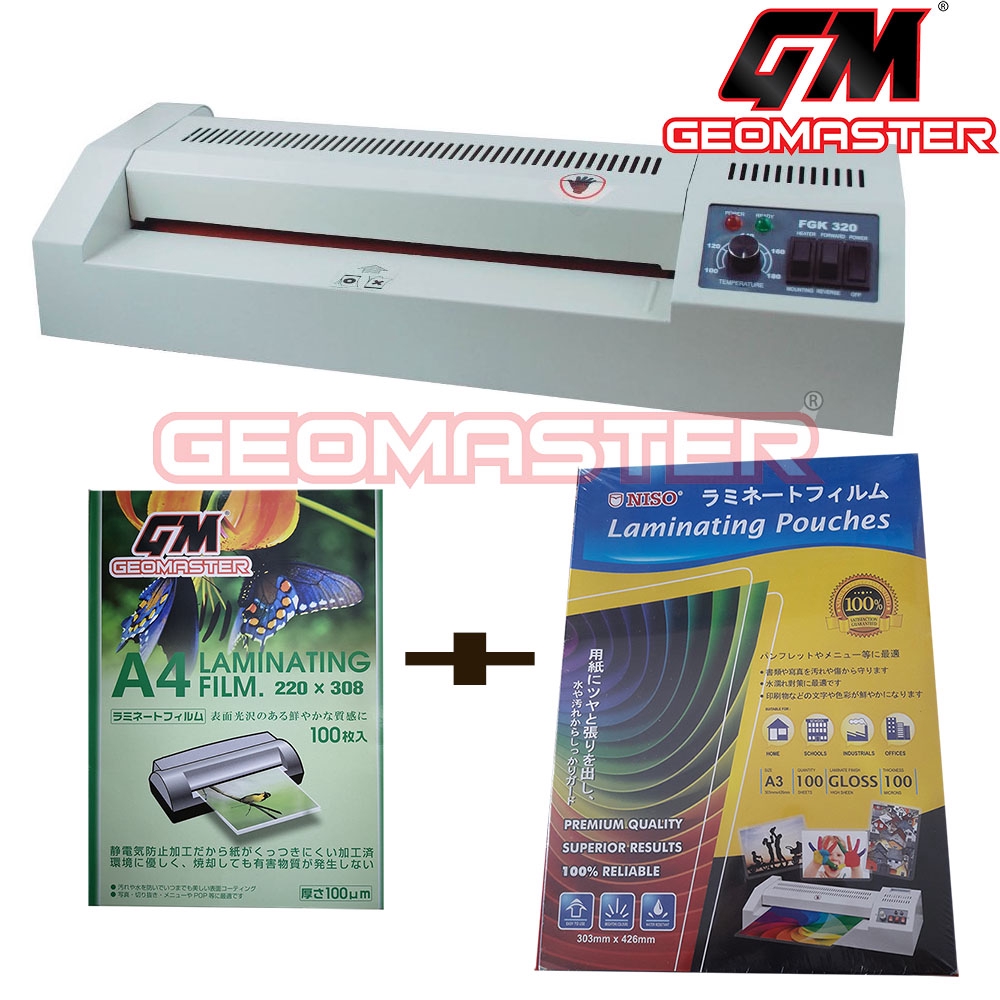 Geomaster A3 Laminator Machine Laminate Machine Mesin Laminate A3