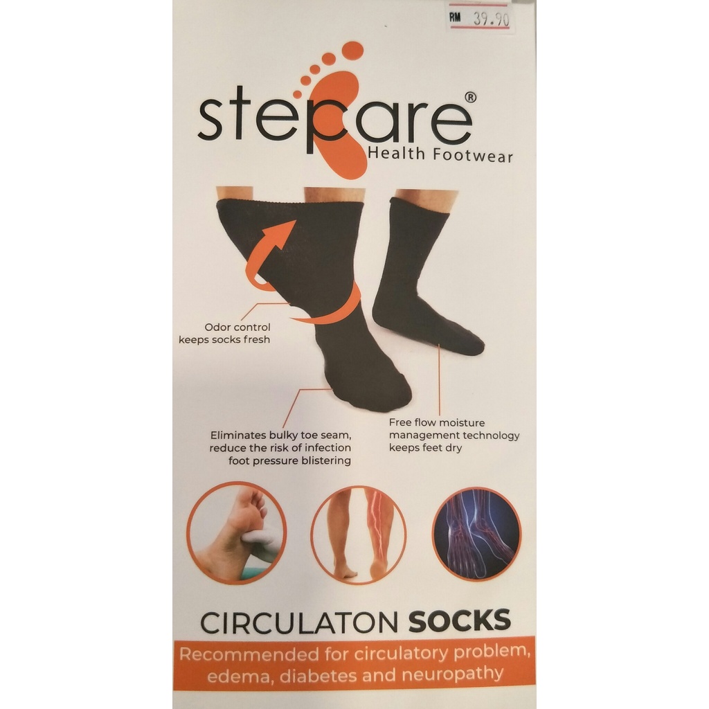 STEPCARE Circulation Socks / Medical Health Shoes | Shopee Malaysia