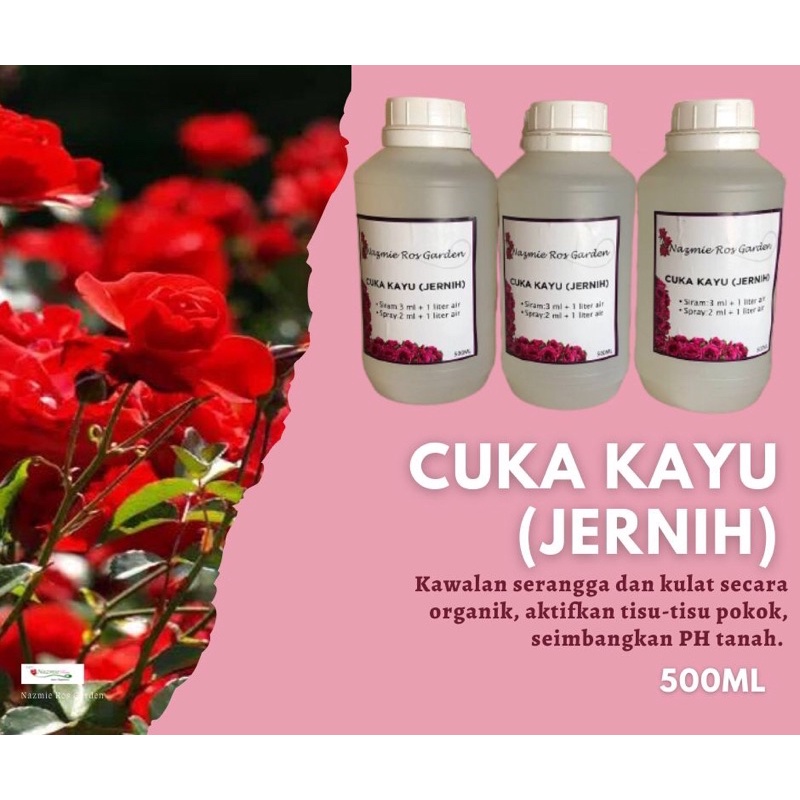 CUKA KAYU (jernih)/kawalan serangga/kawalan kulat/organik | Shopee Malaysia