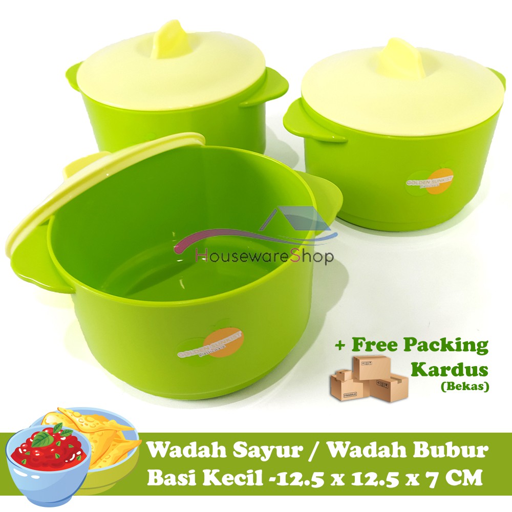 Vegetable Holder/Stale Serving Container Small Round Lid Food Grade