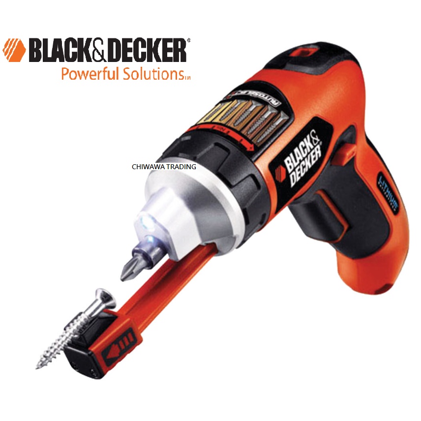 Black Decker 3.6V Lithium Ion AutoSelect Screwdriver