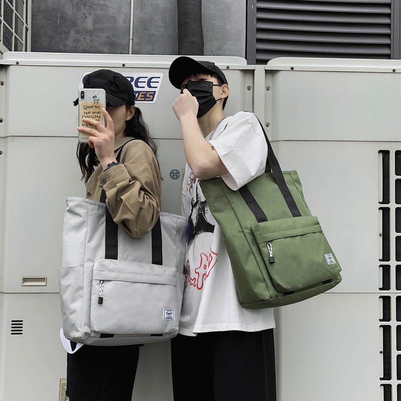 [Raya 2023] beg lelaki Japan Fashion Tote&Shoulder Bag Nylon Waterproof ...