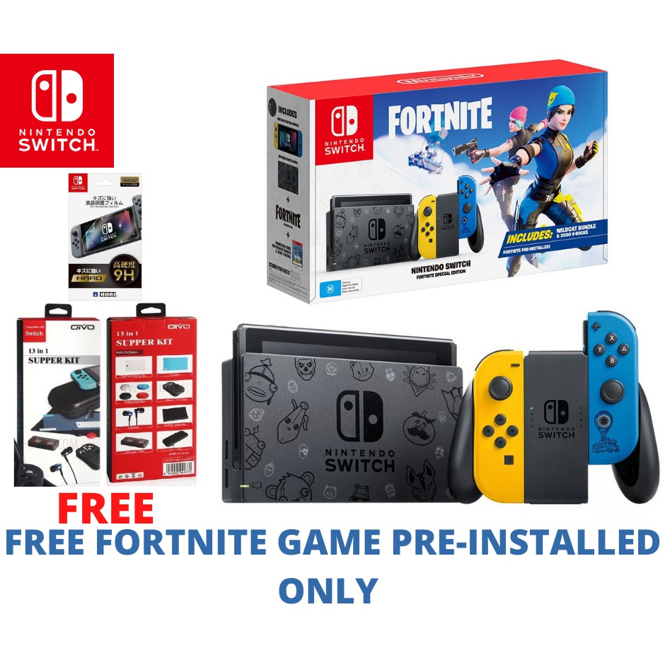 Nintendo switch deals fortnite bundle