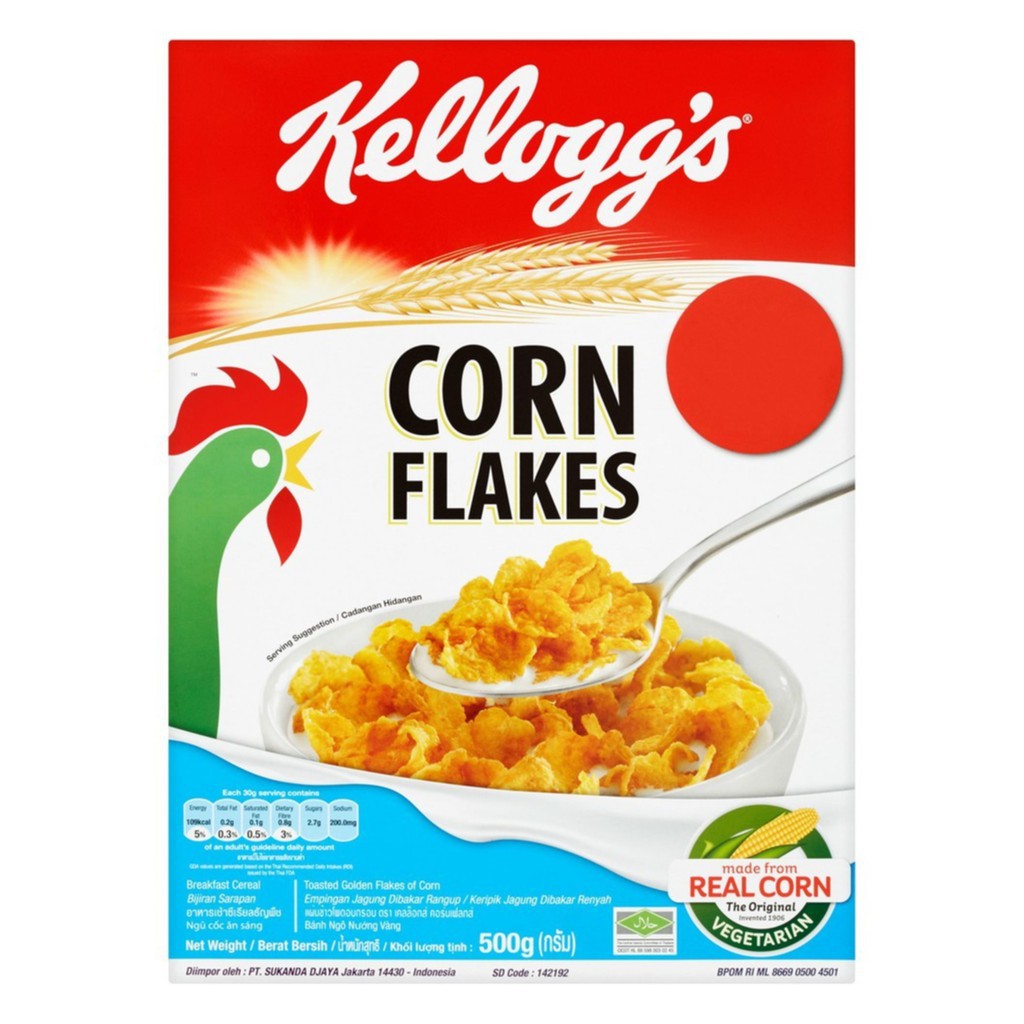 Kellogg's Corn Flakes (500g) | Shopee Malaysia