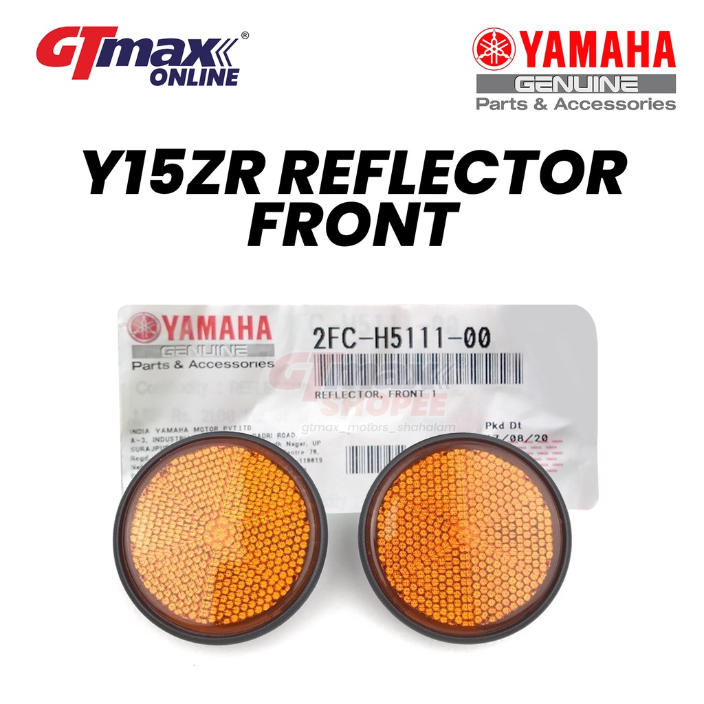 (BERANI JAMIN 100 HLY!) Yamaha Y15ZR Fender Reflector Bulat 2FC