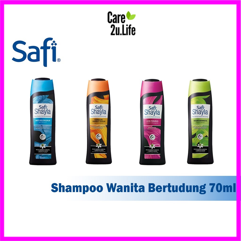 Safi Shampoo Shayla Syampu Mini Travel Pack 70g | Shopee Malaysia