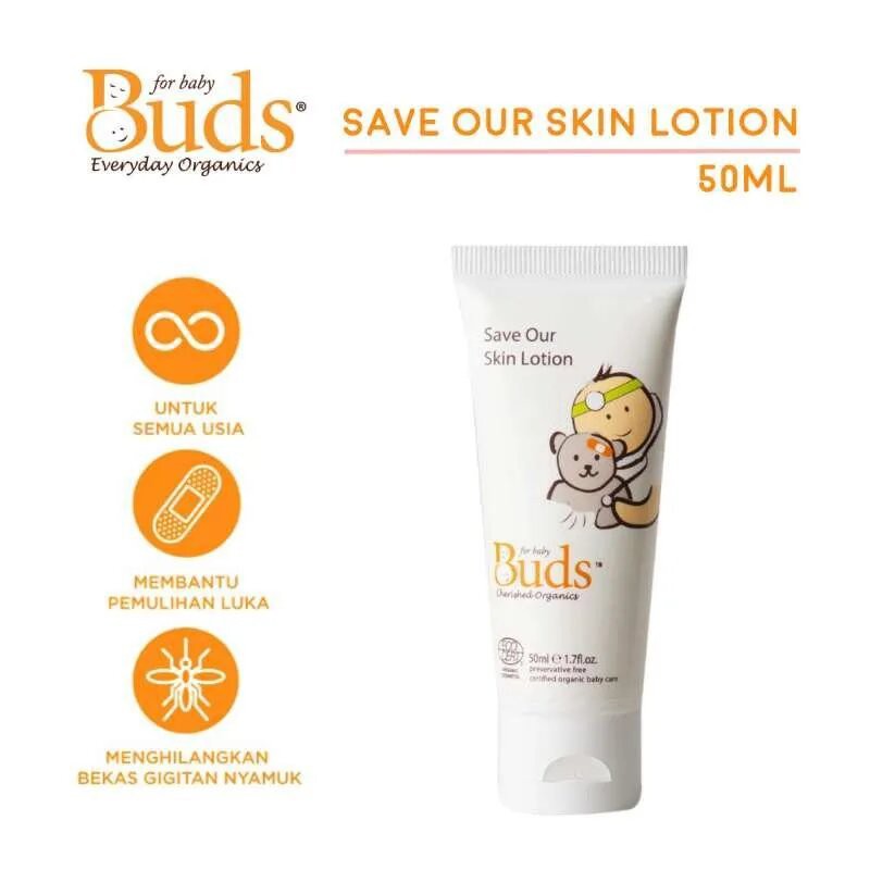 BUDS BCO SAVE OUR SKIN LOTION 50ML ( Expiry Sept 2025) | Shopee Malaysia