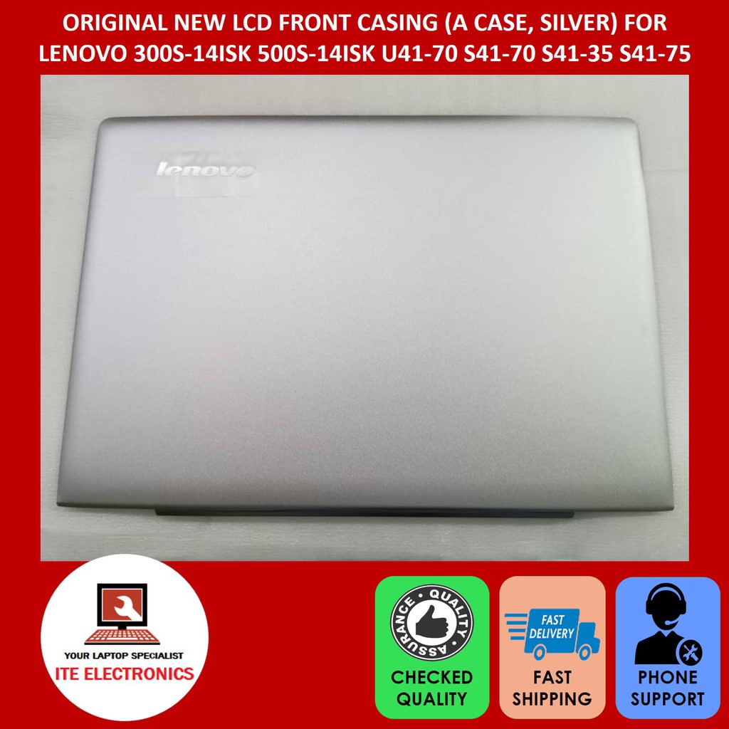 Dessous De Boîtier (Bottom Case) Pour Lenovo S41-70, U41-70, 300S-14ISK... - Rouge - Occasion - Réf. 460.03N19.0001