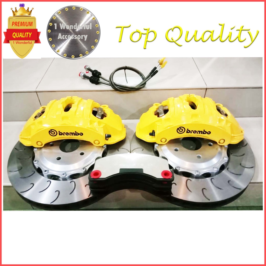 (05set1) (Recon) Brembo 6 pots calipers only Pnp Toyota estima