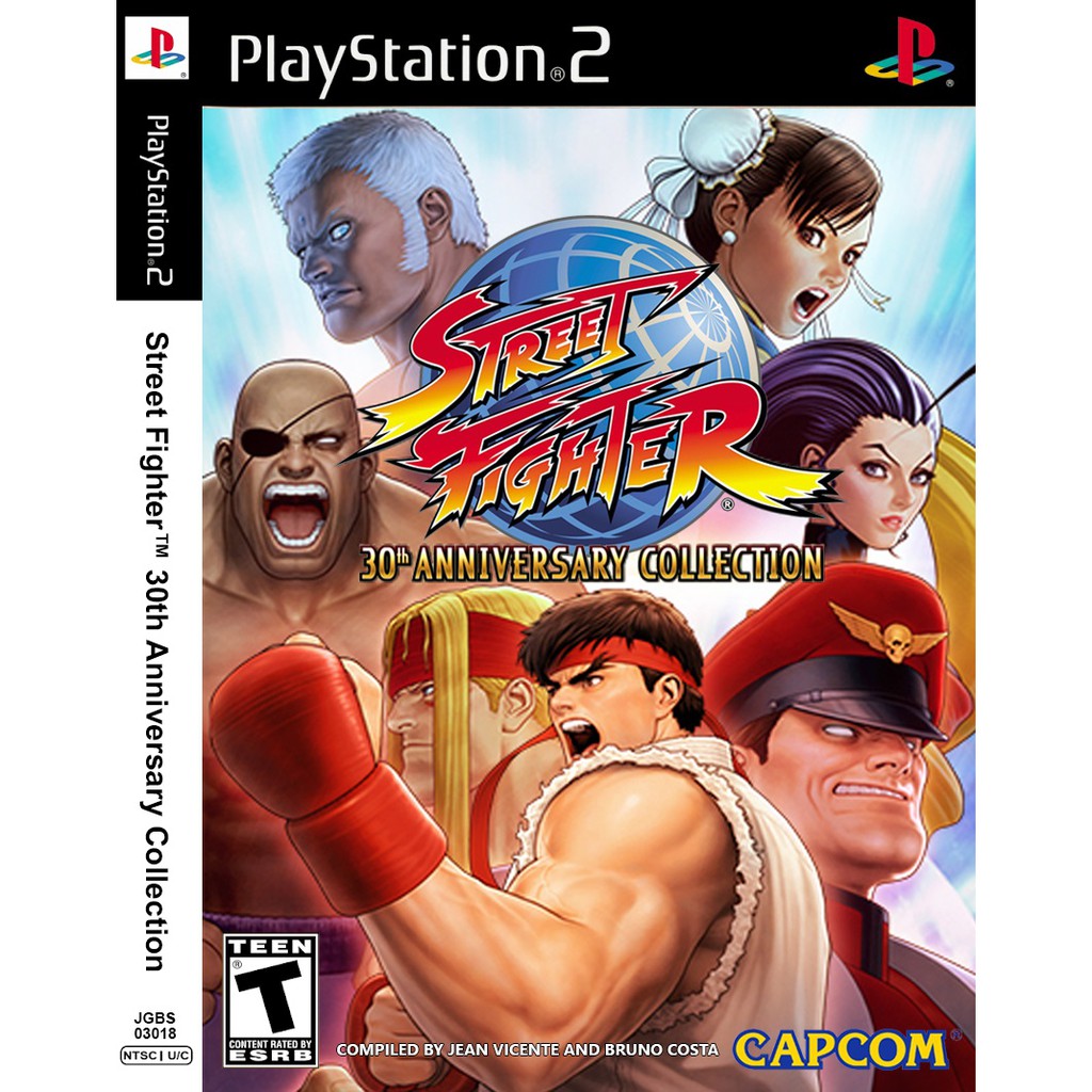 PS2 CD DVD GAMES] Street Fighter Anniversary Collection | Shopee Malaysia