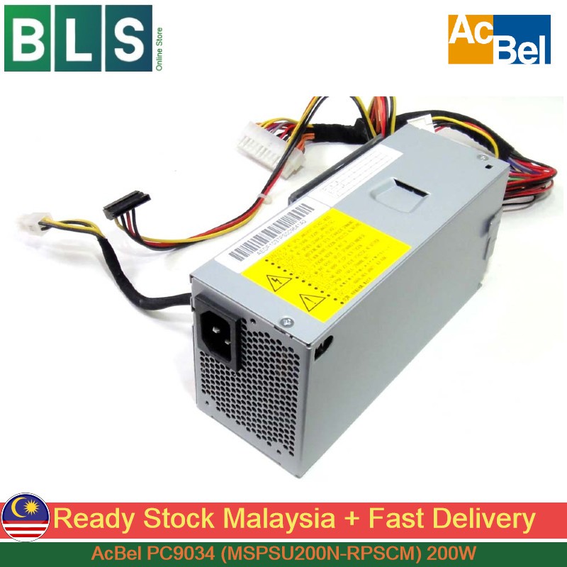 AcBel PC9034 (MSPSU200N-RPSCM) 200W Power Supply unit NEC Mate