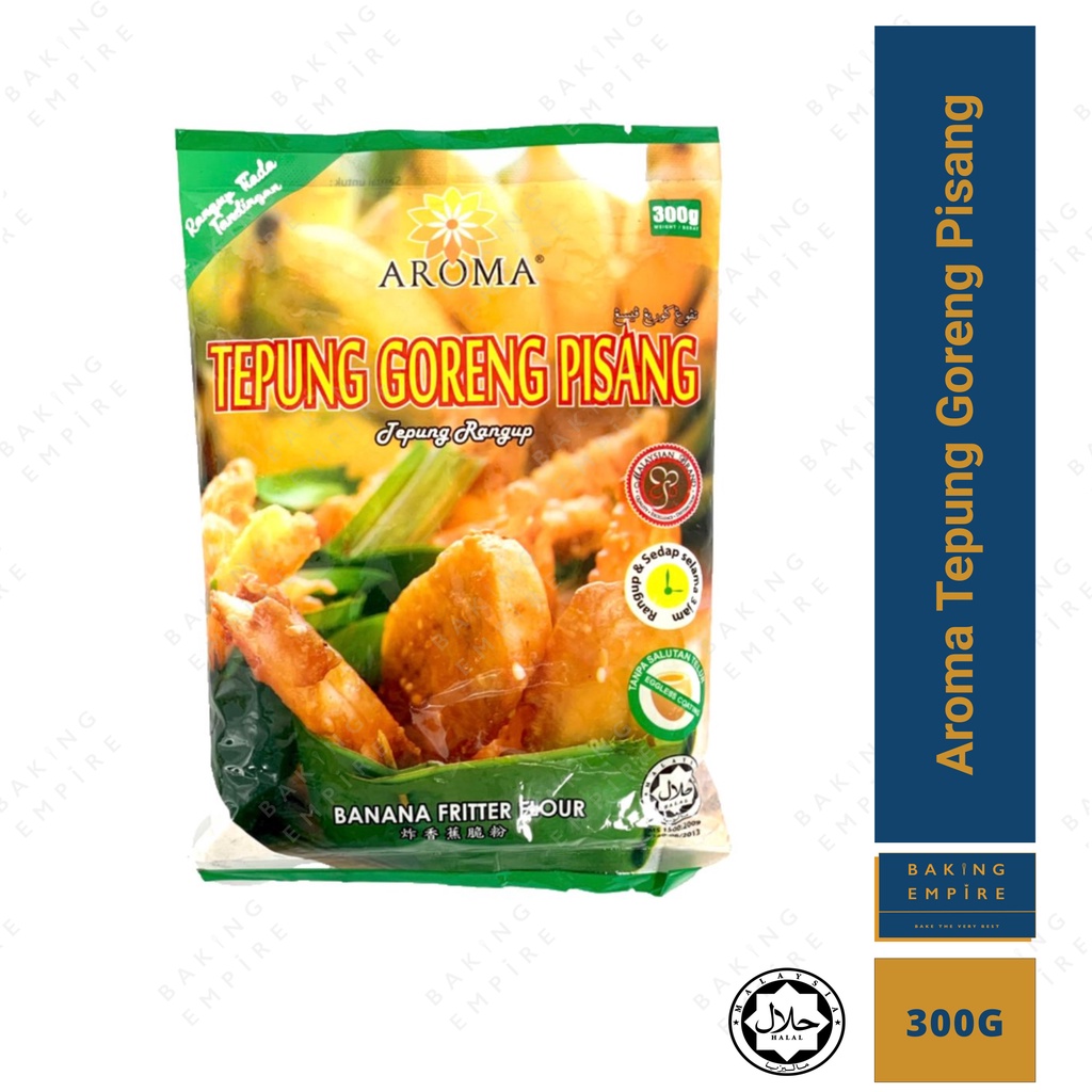 AROMA Tepung Goreng Pisang 300G (Exp Date 9/2025) Shopee Malaysia