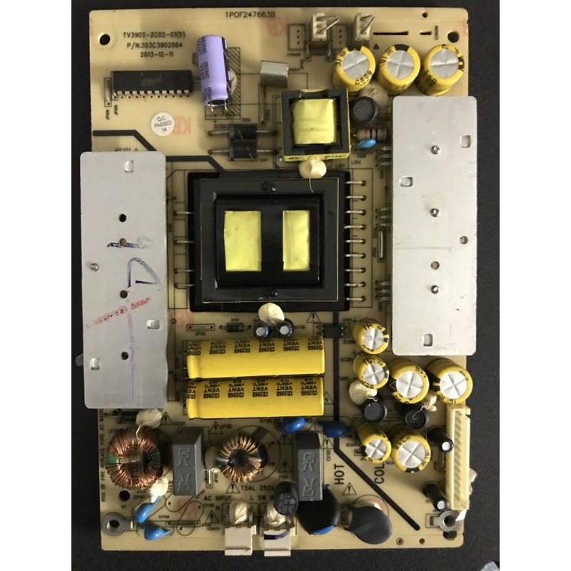 HAIER LE42B8000 LE40B8000 TV3902-ZC02-01(D) V420HJ2-P01 POWER SUPPLY ...