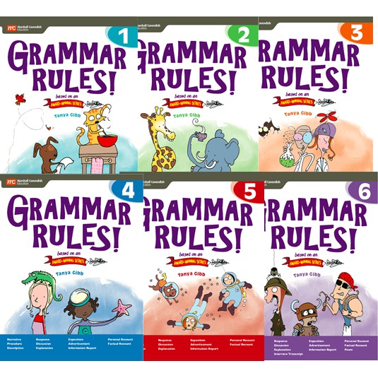 Grammar Rules 1-6 (Marshall Cavendish Education) | Shopee Malaysia