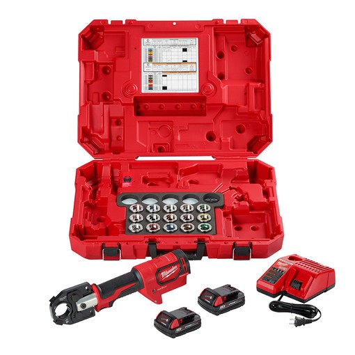 Milwaukee 2679 600C M18 FORCE LOGIC 600 MCM Crimper Kit with 8