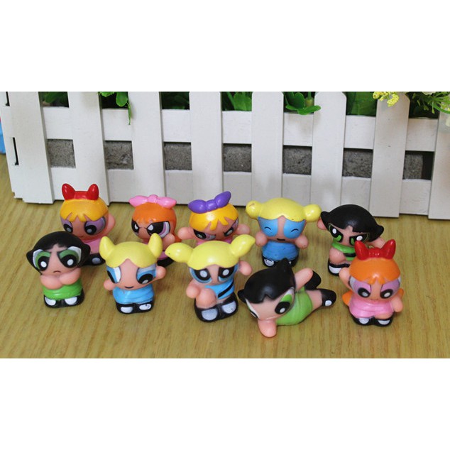 [100gr] Powerpuff Power Puff Girls Action Figure Display Toy Cake ...