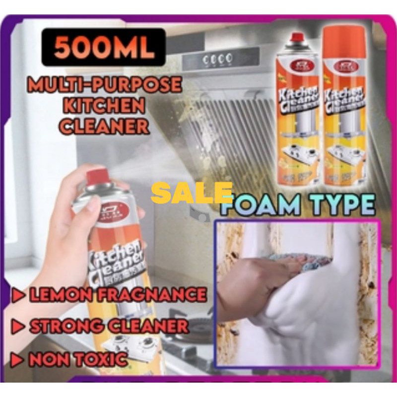 🔥Ready Stock🔥500ml Duer Kitchen Foam Cleaner BioEnzyme Kitchen Oil