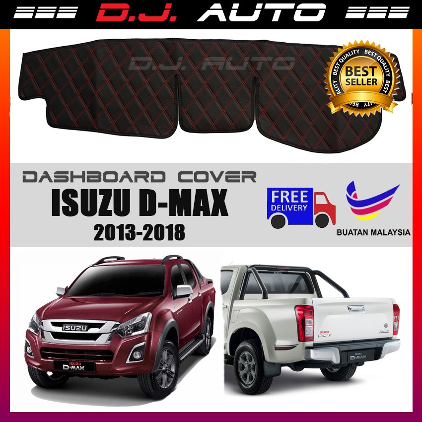 Car Dashboard Cover Dash Mat for Isuzu DMax 20132018 Shopee Malaysia