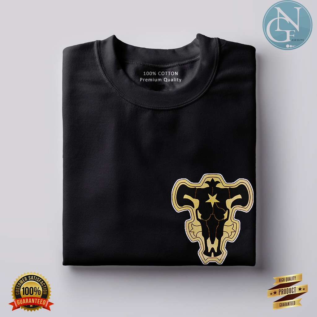 NEWGEN CLOTHING " Black Bull Logo " Black Clover Pro Club