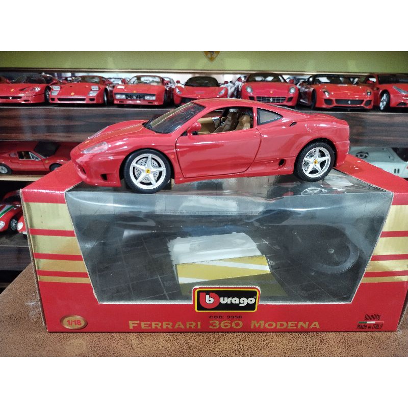 Bburago Ferrari 360 modena scale 1/18