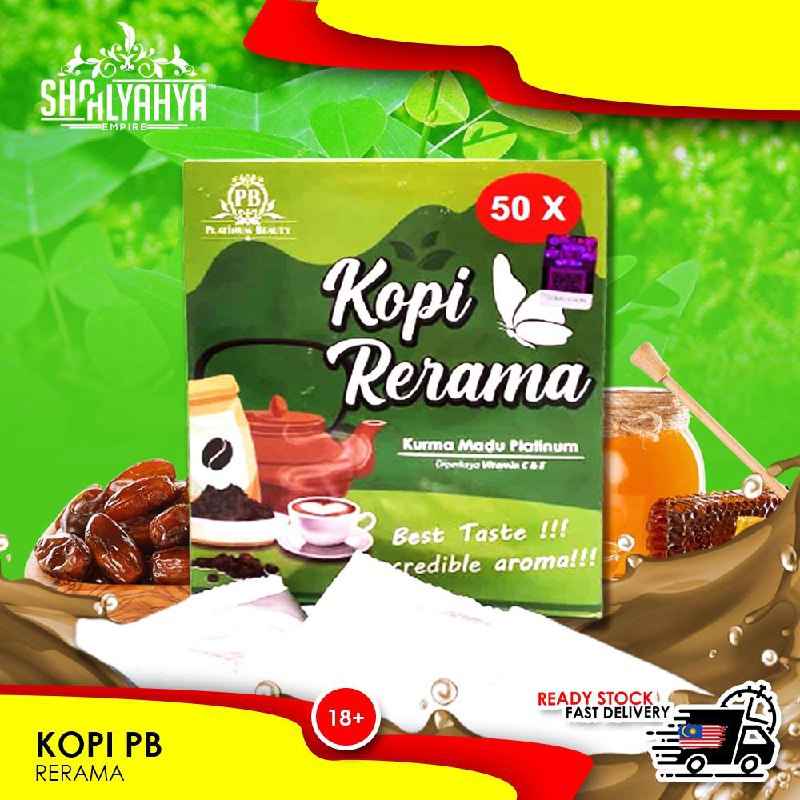 💄ReadyStock💋Kopi Rerama Tok Guru Pondok (100% Original TGP) | Shopee ...