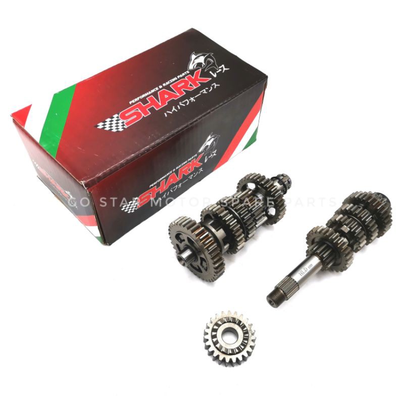 HONDA RS150 RS 150 6 SPEED RACING GEAR COMP GEAR BOX GEARBOX COMPLETE ...