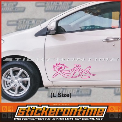 Pink panther car deals decals