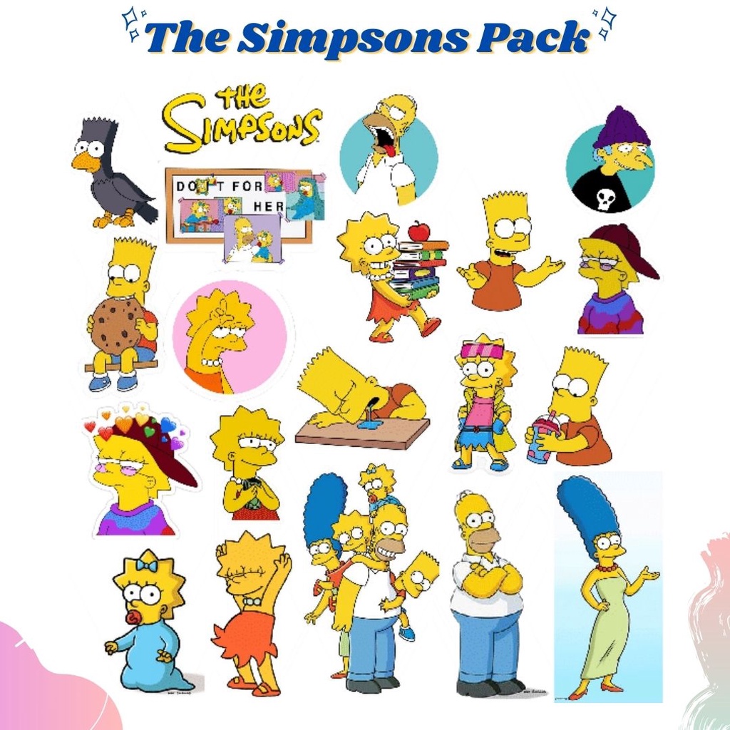 Tumblr HP Aesthetic Stickers/The Simpsons Stickers | Shopee Malaysia