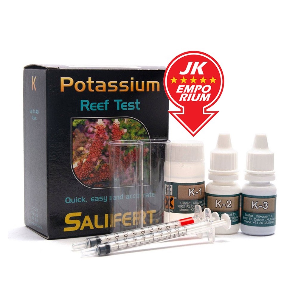 Salifert Potassium Reef Test Kit [EXP MAY 24] K Marine Saltwater