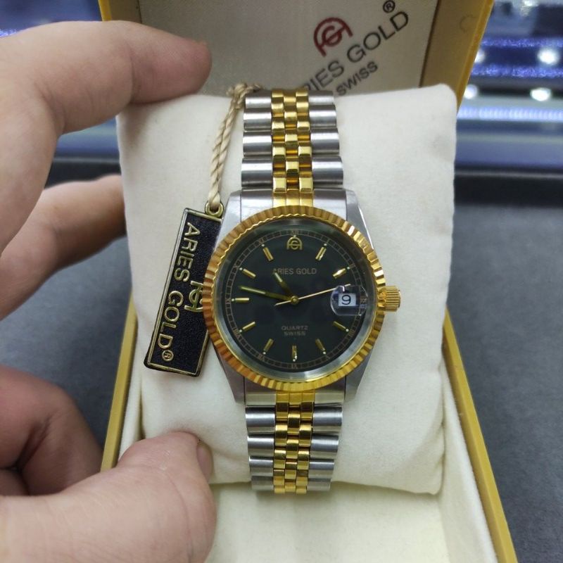 Aries sale gold swiss