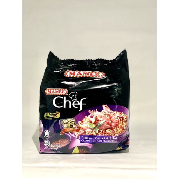 Mamee Chef Instant Noodle Creamy Tom Yam Packetx G Shopee Malaysia