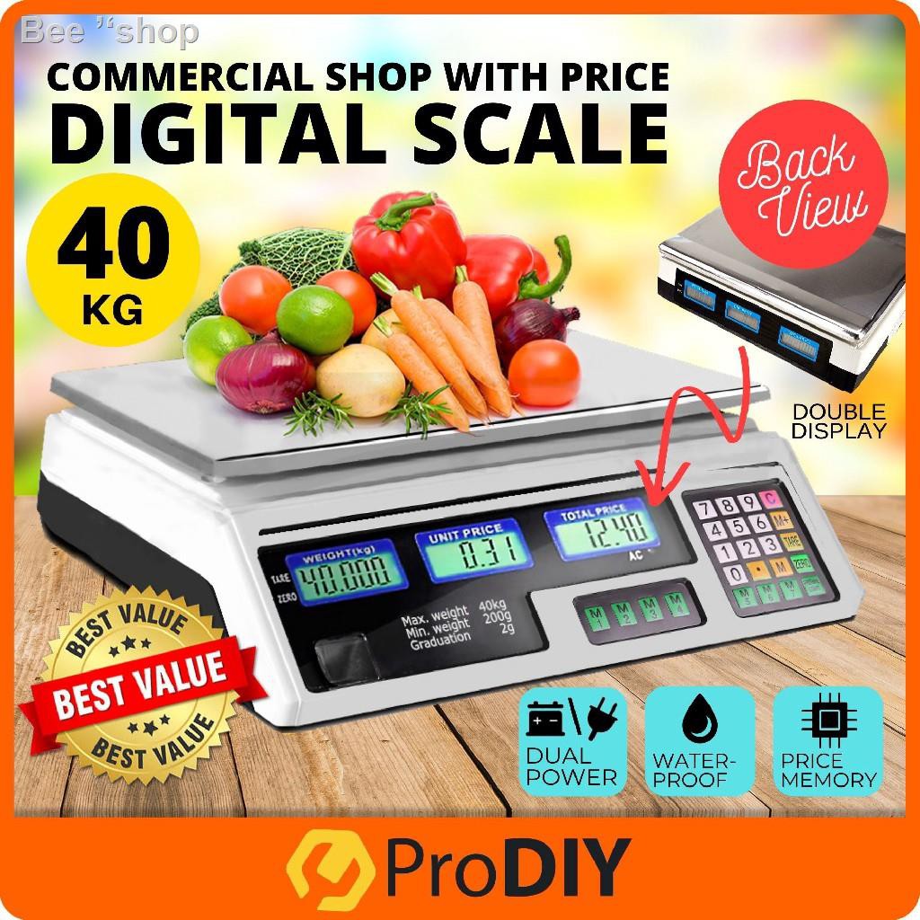 Digital Electronic Price Computing Scale 40kg Weighing Scale