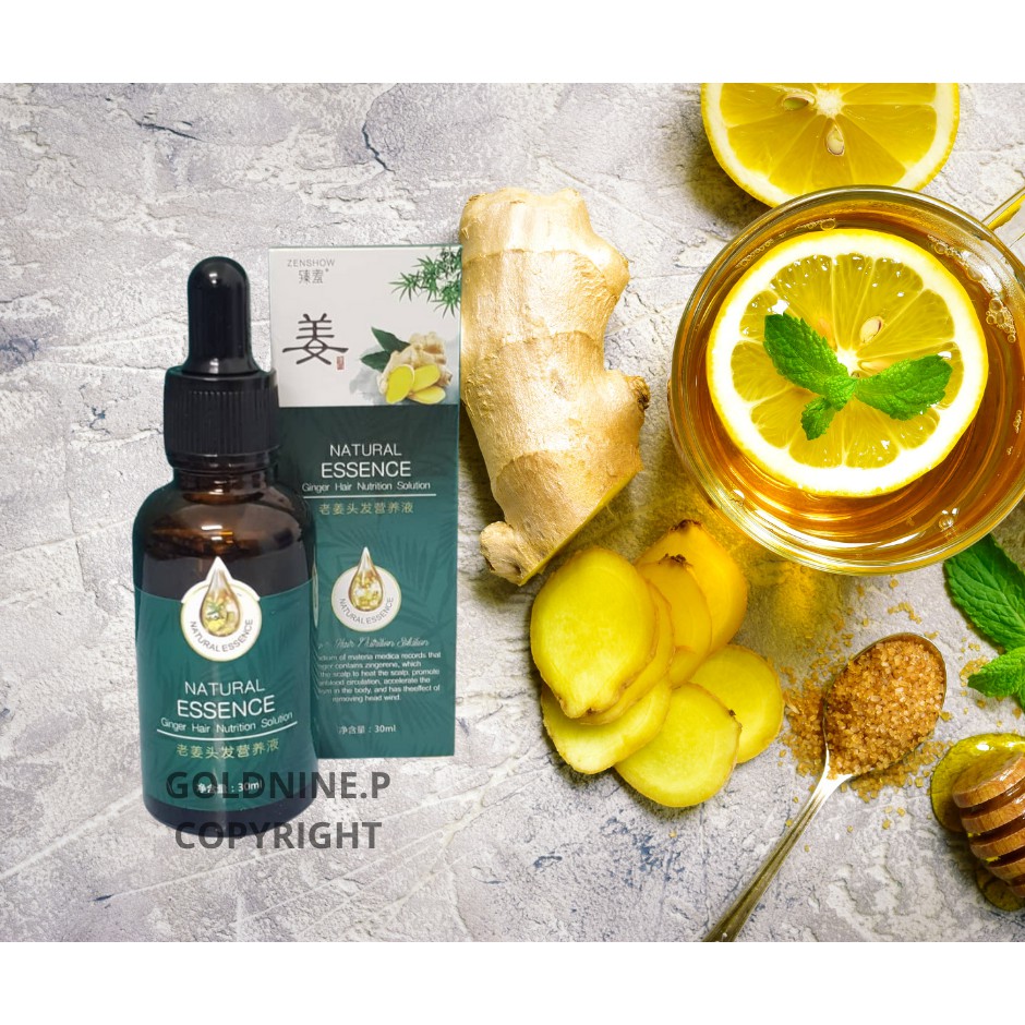 NATURAL ESSENCE GINGER HAIR NUTRITION SOLUTION !! HAIR GROWTH SOLUTION